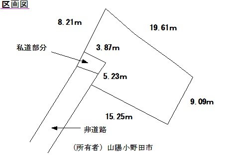 東高泊　区画図